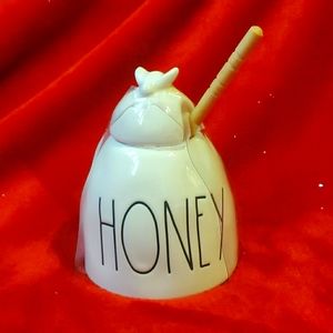 Rae Dunn Ceramic Honey Jar NWT 🐝🍯